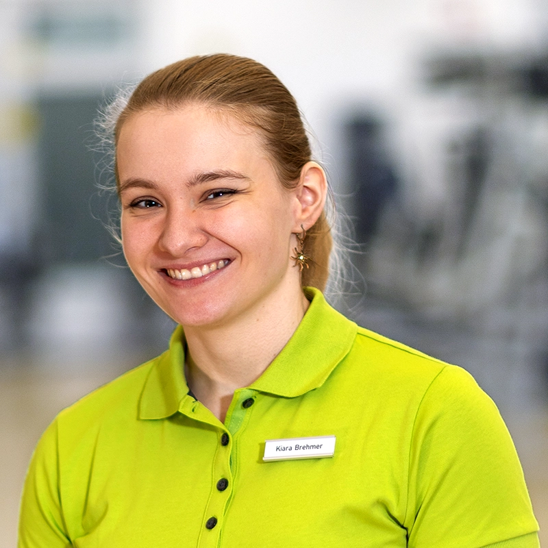 Kiara Brehmer - Trainer bei Gerber Training Bochum für gesundheitsorientiertes Krafttraining